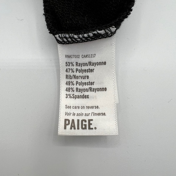 PAIGE Rochelle Knit V-neck T-shirt - Medium - Picture 5 of 7